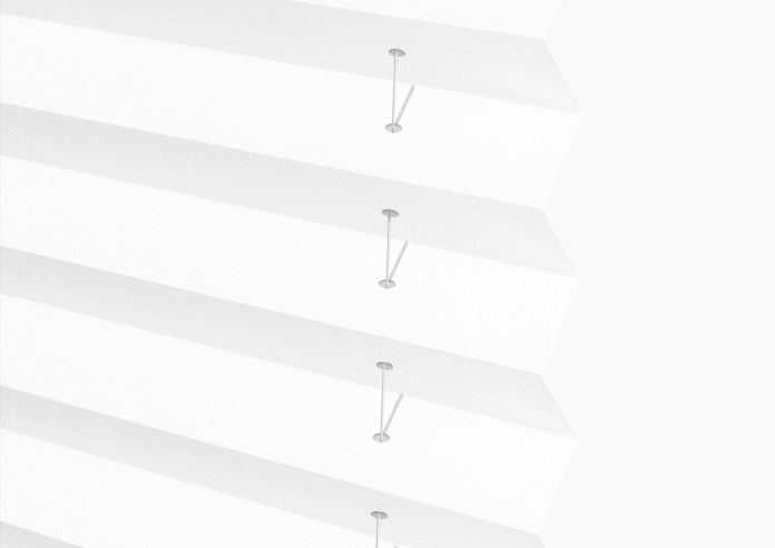 Pleated, White - Perfect Fit Blind - Image 4